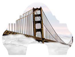 DARAY-L-124-WT Crossing Over (Bridge) White